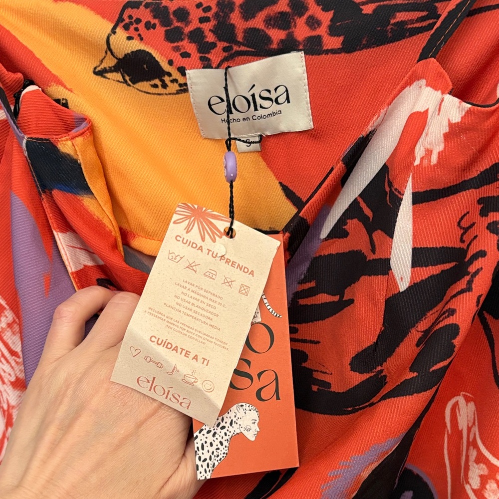Eloisa Bird Maxi Dress - Picture 2 of 9